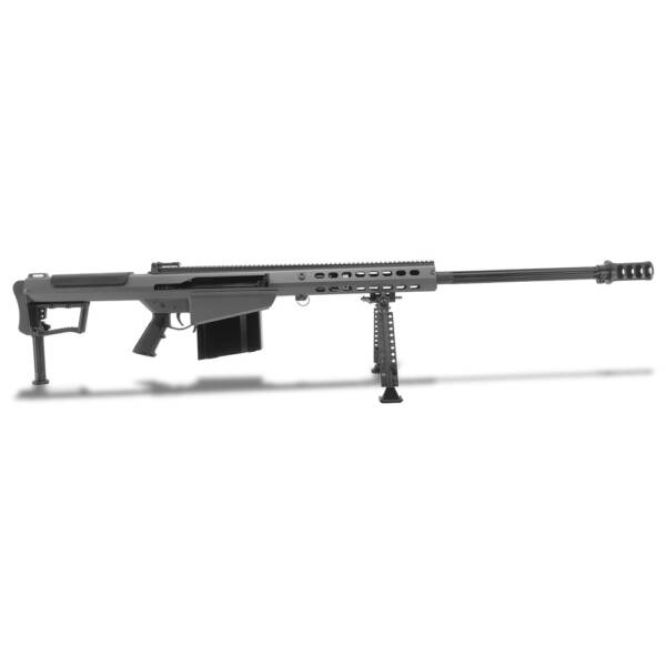 barrett m107A1 50 bmg grey hydraulic buffer 29 fluted rifle 1